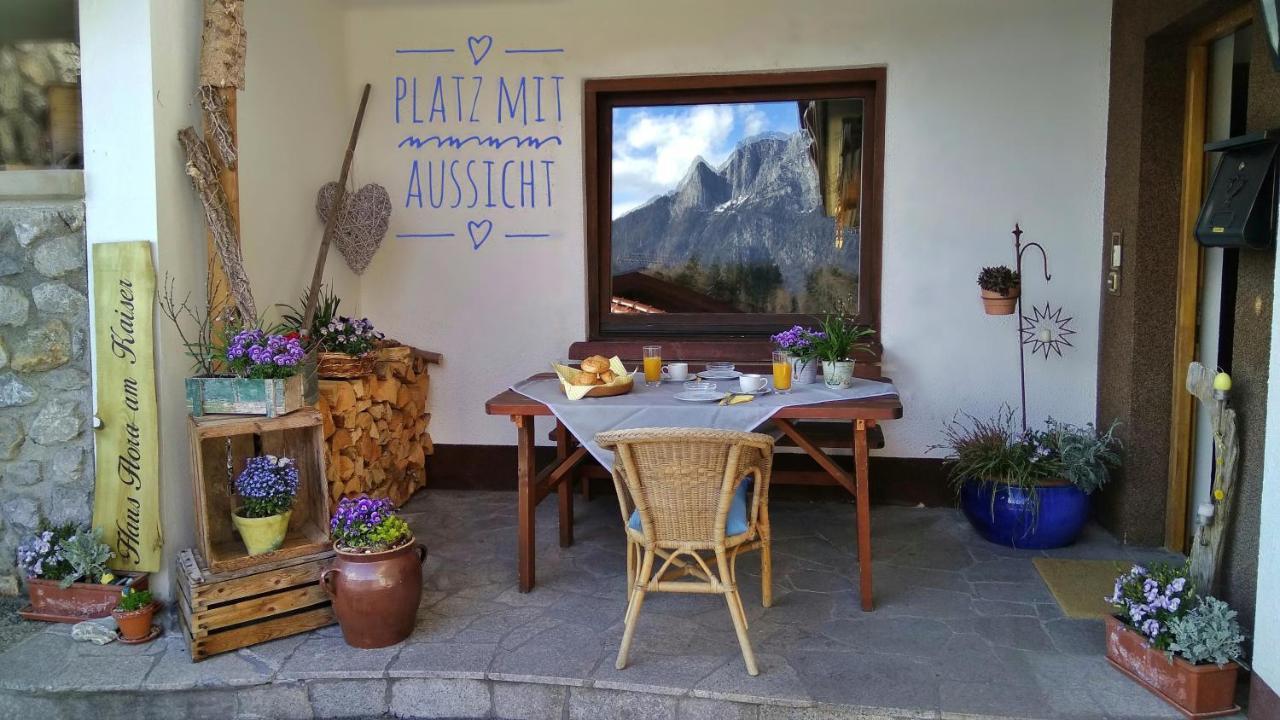 Haus Flora Am Kaiser Niederndorf  Dış mekan fotoğraf